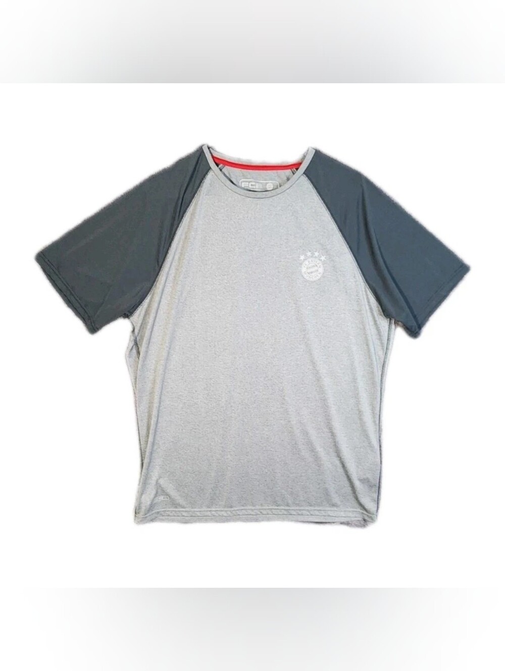 FC Bayern Munchen T Shirt Mens XXL Soccer Football Futbol Mia San Mia Gray